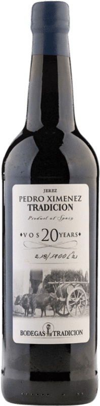 109,95 € 送料無料 | 酒精強化ワイン Tradición VOS Very Old Sherry — とても古いシェリー D.O. Jerez-Xérès-Sherry スペイン Pedro Ximénez ボトル 75 cl