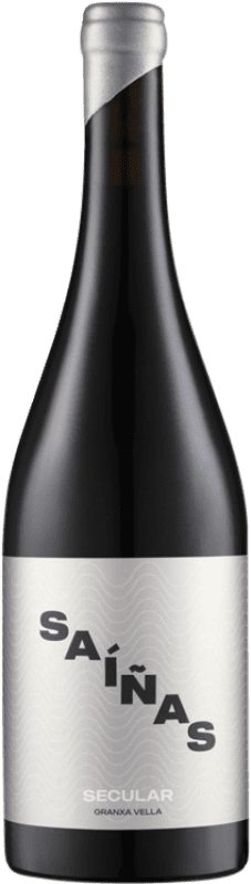 47,95 € Free Shipping | Red wine Saiñas Secular D.O. Ribeira Sacra Spain Mencía, Grenache Tintorera Bottle 75 cl