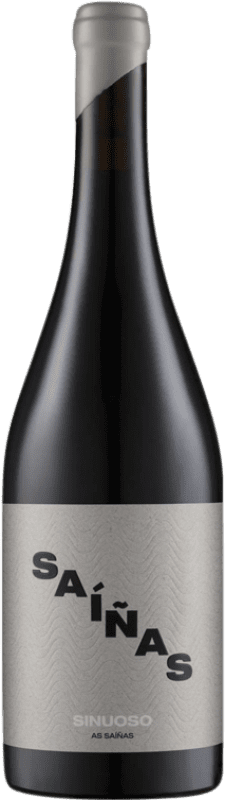 33,95 € Kostenloser Versand | Rotwein Saiñas Sinuoso D.O. Ribeira Sacra Spanien Mencía Flasche 75 cl