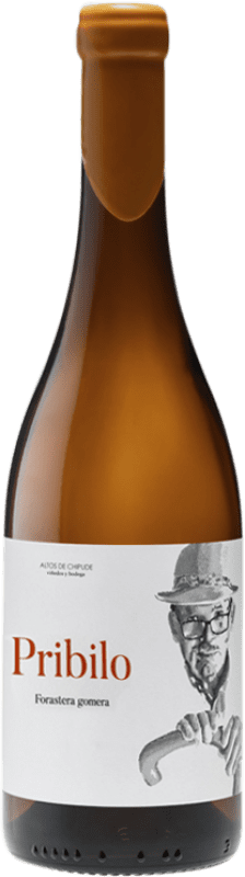 47,95 € Envio grátis | Vinho branco Eufrosina Pérez Pribilo Forastera Gomera Espanha Garrafa 75 cl