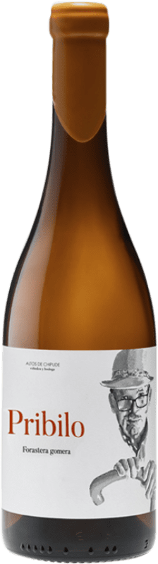 35,95 € Kostenloser Versand | Weißwein Altos de Chipude Pribilo Forastera Gomera Spanien Flasche 75 cl