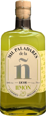18,95 € Free Shipping | Spirits Mediterranean Mil Paladares de la ñ Licor de Limón Limonchello Andalusia Spain Bottle 70 cl