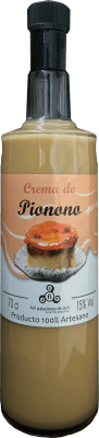 14,95 € Free Shipping | Liqueur Cream Mediterranean Mil Paladares de la ñ Crema de Pionono Andalusia Spain Bottle 70 cl