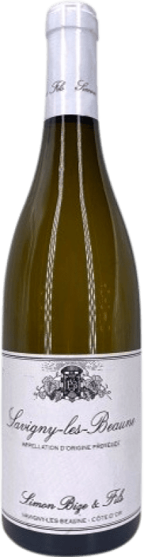 52,95 € Envío gratis | Vino blanco Domaine Simon Bize et Fils Crianza A.O.C. Savigny-lès-Beaune Borgoña Francia Chardonnay Botella 75 cl