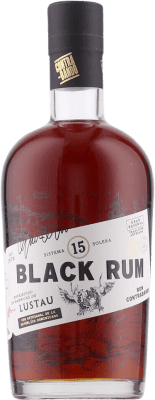 33,95 € 免费送货 | 朗姆酒 Oliver & Oliver Contra-Bando Contrabando Barricas Lustau Black — 黑色版 特级珍藏 多明尼加共和国 15 岁 70 cl
