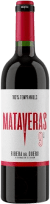 15,95 € Бесплатная доставка | Красное вино Pago de Mataveras 9 Meses Дуб D.O. Ribera del Duero Кастилия-Леон Испания бутылка 75 cl