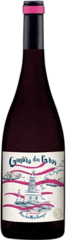 14,95 € Envio grátis | Vinho tinto Cunqueiro Camiño dos Faros Jovem D.O. Ribeiro Galiza Espanha Garrafa 75 cl