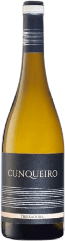 17,95 € Envio grátis | Vinho branco Cunqueiro Jovem D.O. Ribeiro Galiza Espanha Treixadura Garrafa 75 cl