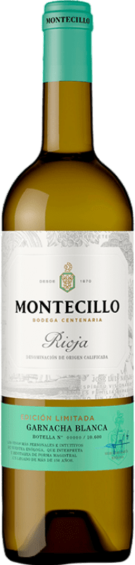19,95 € Envoi gratuit | Vin Blanc Montecillo Jeune D.O.Ca. Rioja La Rioja Espagne Garnacha — Grenache 75 cl