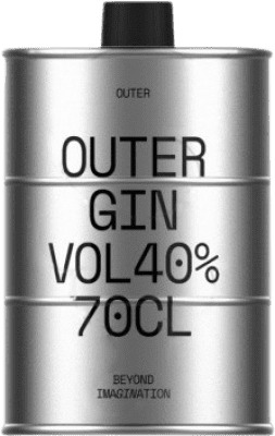 51,95 € Бесплатная доставка | Джин Outer Gin Каталония Испания бутылка 70 cl