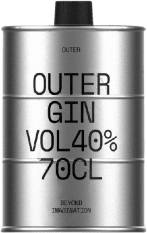 42,95 € Spedizione Gratuita | Genever Gin Outer Catalogna Spagna 70 cl