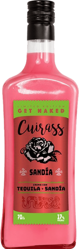 17,95 € Envoi gratuit | Tequila Cuirass Rose Crema — Crème Mexique 70 cl Sandía — Pastèque, Tequila