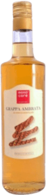 18,95 € Envio grátis | Aguardente Grappa Russo Mono Core Ambrata Itália Garrafa 70 cl