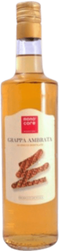 18,95 € Envio grátis | Aguardente Grappa Russo Mono Core Ambrata Itália Garrafa 70 cl