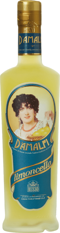 27,95 € 送料無料 | リモンチェッロ Russo D'Amalfi イタリア ミディアムボトル 50 cl