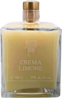 25,95 € Envío gratis | Crema de Licor Russo Limone Italia Botella Medium 50 cl