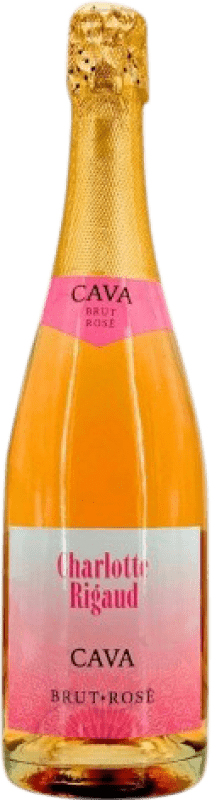 8,95 € Бесплатная доставка | Розовое игристое Bertha Charlotte Rigaud Rosé брют Молодой D.O. Cava Каталония Испания бутылка 75 cl