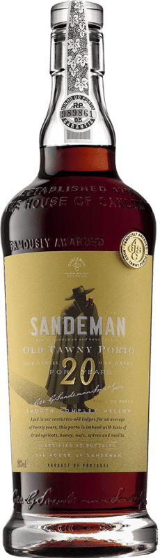669,95 € 免费送货 | 加强葡萄酒 Sandeman Porto I.G. Porto 波尔图 葡萄牙 20 岁 利河伯瓶 — Réhoboam 4,5 L
