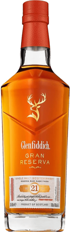 283,95 € 送料無料 | ブレンデッドウイスキー Glenfiddich 限定版 グラン・レセルバ スコットランド イギリス 21 年 70 cl