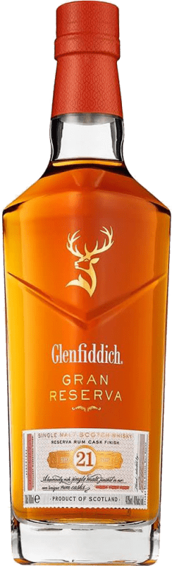 278,95 € Spedizione Gratuita | Whisky Blended Glenfiddich Edición Limitada Gran Riserva Scozia Regno Unito 21 Anni Bottiglia 70 cl