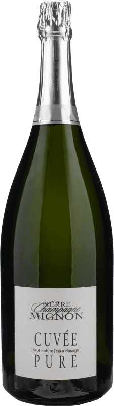 103,95 € Free Shipping | White Sparkling Wine Pierre Mignon Pure Zéro Dosage — Brut Nature Cuvée A.O.C. Champagne Champagne France Magnum Bottle 1,5 L
