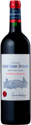 119,95 € Kostenloser Versand | Rotwein Château Grand Corbin-Despagne Grand Cru Classé A.O.C. Saint-Émilion Bordeaux Frankreich Magnum-Flasche 1,5 L