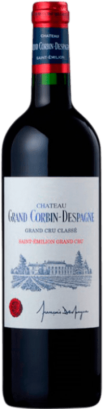 119,95 € Kostenloser Versand | Rotwein Château Grand Corbin-Despagne Grand Cru Classé A.O.C. Saint-Émilion Bordeaux Frankreich Magnum-Flasche 1,5 L