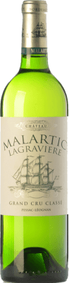 41,95 € Spedizione Gratuita | Vino Bianco Château Malartic-Lagravière Grand Cru Classé A.O.C. Pessac-Léognan Francia Mezza Bottiglia 37 cl
