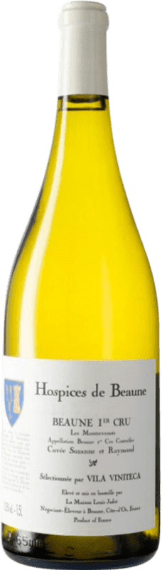 441,95 € Бесплатная доставка | Белое вино Louis Jadot Hospices de Beaune Suzanne et Raymond Les Montrevenots 1er Premier Cru, Cuvée A.O.C. Bourgogne Бургундия Франция Бутылка Иеробоам Двойной Магнум 3 L