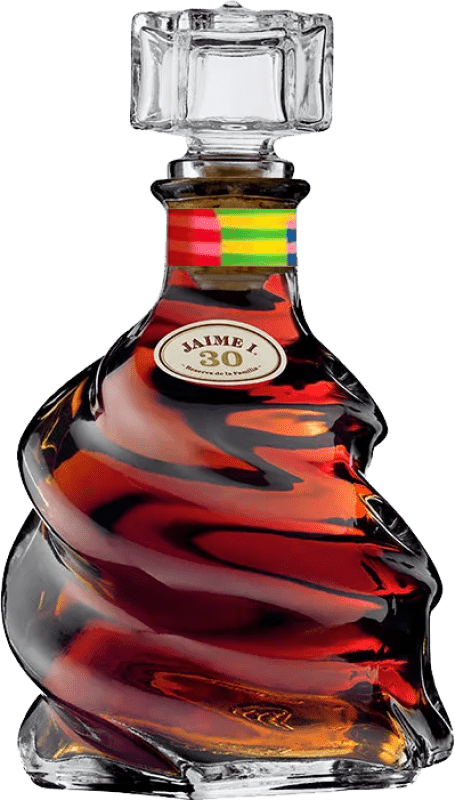 118,95 € Envío gratis | Brandy Torres Jaime I Edición Limitada Mireia Ruiz España Botella 70 cl