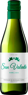 2,95 € 免费送货 | 白葡萄酒 Torres San Valentín 加泰罗尼亚 西班牙 小瓶装 18 cl