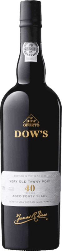 193,95 € 免费送货 | 强化酒 Dow's Port Tawny I.G. Porto 波尔图 葡萄牙 40 岁 瓶子 75 cl
