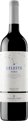 9,95 € 送料無料 | 赤ワイン Pago del Cielo Celeste オーク D.O. Ribera del Duero カスティーリャ・イ・レオン スペイン Tempranillo ボトル 75 cl