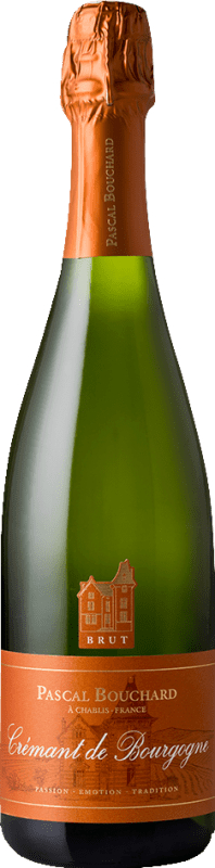 19,95 € Envio grátis | Vinho branco Pascal Bouchard A.O.C. Crémant de Bourgogne França Garrafa 75 cl