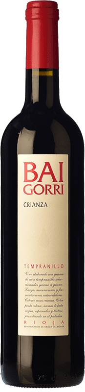 10,95 € 送料無料 | 赤ワイン Baigorri 高齢者 D.O.Ca. Rioja ラ・リオハ スペイン ボトル Medium 50 cl