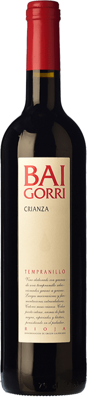 14,95 € Free Shipping | Red Wine Baigorri Crianza — Aged D.O.Ca. Rioja The Rioja Spain Medium Bottle 50 cl