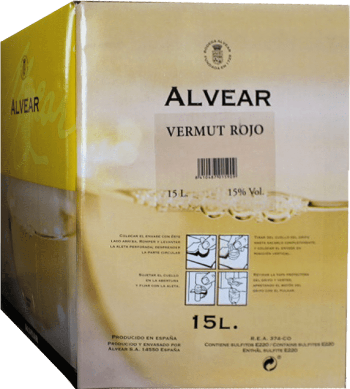 87,95 € 免费送货 | 苦艾酒 Alvear D.O. Montilla-Moriles 西班牙 Bag in Box 15 L