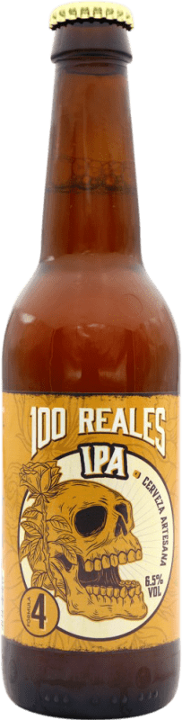 4,95 € Free Shipping | Beer 100 Reales IPA Spain One-Third Bottle 33 cl