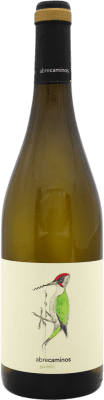 13,95 € Envio grátis | Vinho branco Abrecaminos D.O. Valdeorras Espanha Godello Garrafa 75 cl