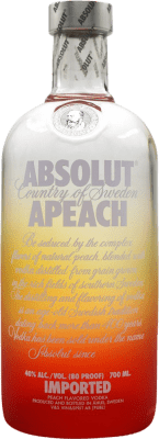 73,95 € 免费送货 | 伏特加 Absolut Apeach 瑞典 70 cl Peach — 桃子