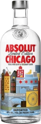 79,95 € Бесплатная доставка | Водка Absolut Chicago Швеция бутылка 70 cl