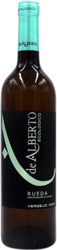 7,95 € Free Shipping | White Wine Alberto Gutiérrez D.O. Rueda Castilla y León Spain Eco — Organic 75 cl