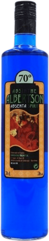 18,95 € Envío gratis | Absenta Albertson Azul República Checa Botella 70 cl