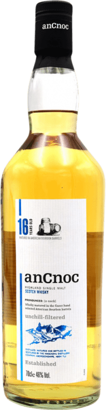 167,95 € Spedizione Gratuita | Whisky Single Malt anCnoc Knockdhu Scozia Regno Unito 16 Anni 70 cl