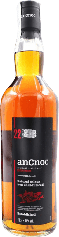 248,95 € Envío gratis | Whisky Single Malt anCnoc Knockdhu Escocia Reino Unido 22 Años Botella 70 cl