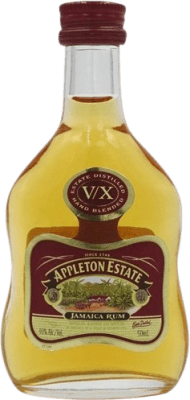 6,95 € 免费送货 | 朗姆酒 Appleton Estate VX 牙买加 微型瓶 5 cl