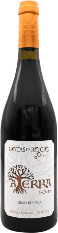 22,95 € Envoi gratuit | Vin rouge Aterra. Gotas de Rocío Grande Réserve D.O. Valdepeñas Espagne Bouteille 75 cl