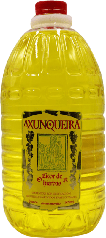 23,95 € 免费送货 | 草药利口酒 Belmonte Axunqueira 西班牙 玻璃瓶 3 L