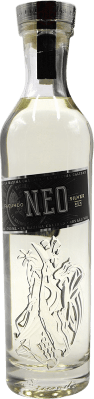 76,95 € Envio grátis | Rum Bacardí Facundo Neo Porto Rico Garrafa 70 cl