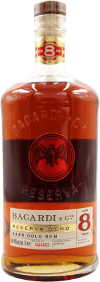 47,95 € Kostenloser Versand | Rum Bacardí Gold — Edition Gold, Rare — Selten Reserve — Gereift Puerto Rico 8 Jahre 1 L